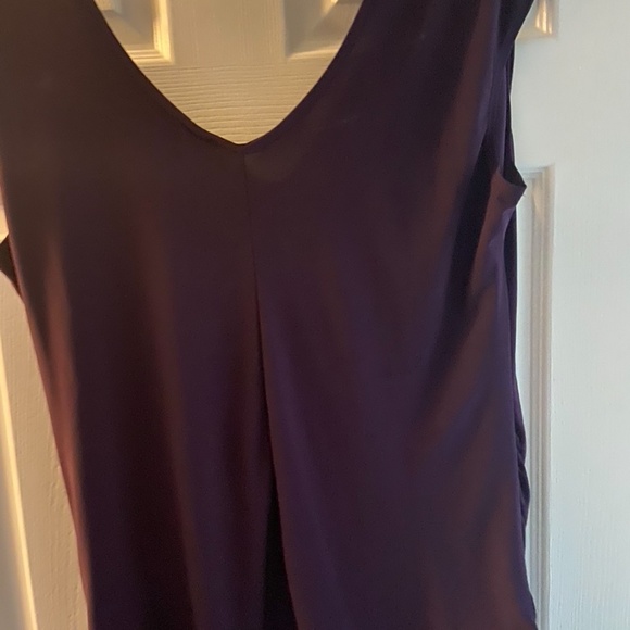 Torrid Plum Cinch Front Top - Size 2 - Picture 3 of 3